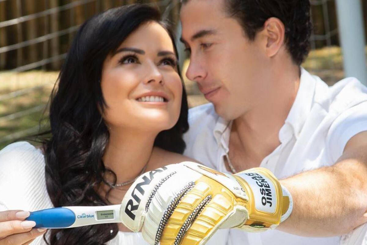 Óscar Jiménez y Mariana Echeverría anuncian la llegada de su primer hijo