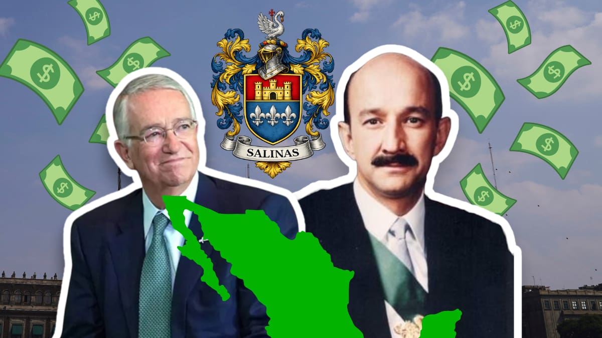 ¿Son familia Ricardo Salinas Pliego y Carlos Salinas de Gortari? Esto es lo que dicen sus antecedentes familiares
