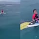 Pescadores encuentran a niña que quedó a la deriva a más de un kilómetro de la costa en La Paz