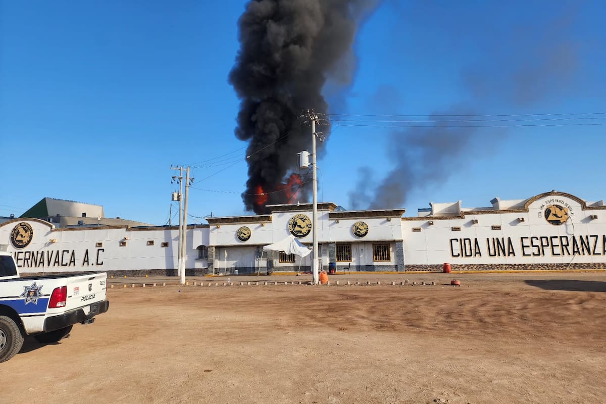 Se incendia CIDA en el ejido Cuernavaca