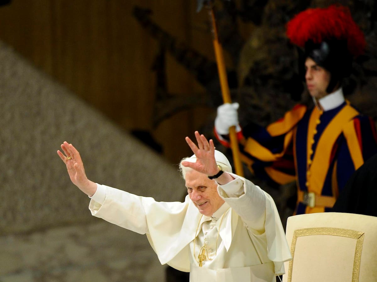 Imagen de Archivo del papa emérito Benedicto XVI.
EFE/Giuseppe Giglia