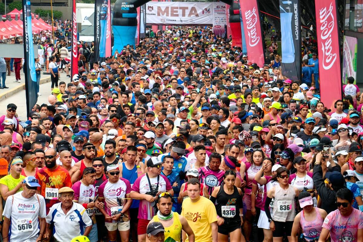 Participarán 8 países en 29 Medio Maratón Internacional de Tijuana