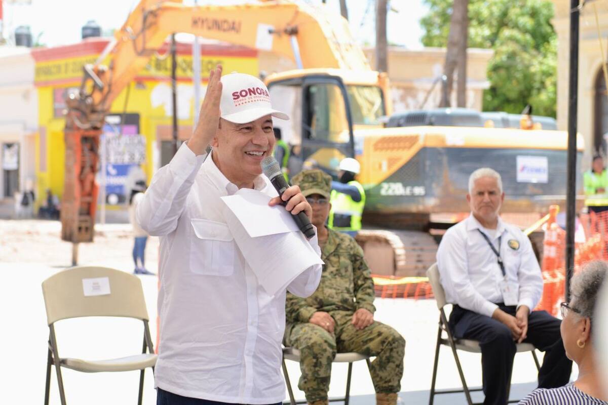 Resuelve Gobernador derrame de aguas negras en Guaymas