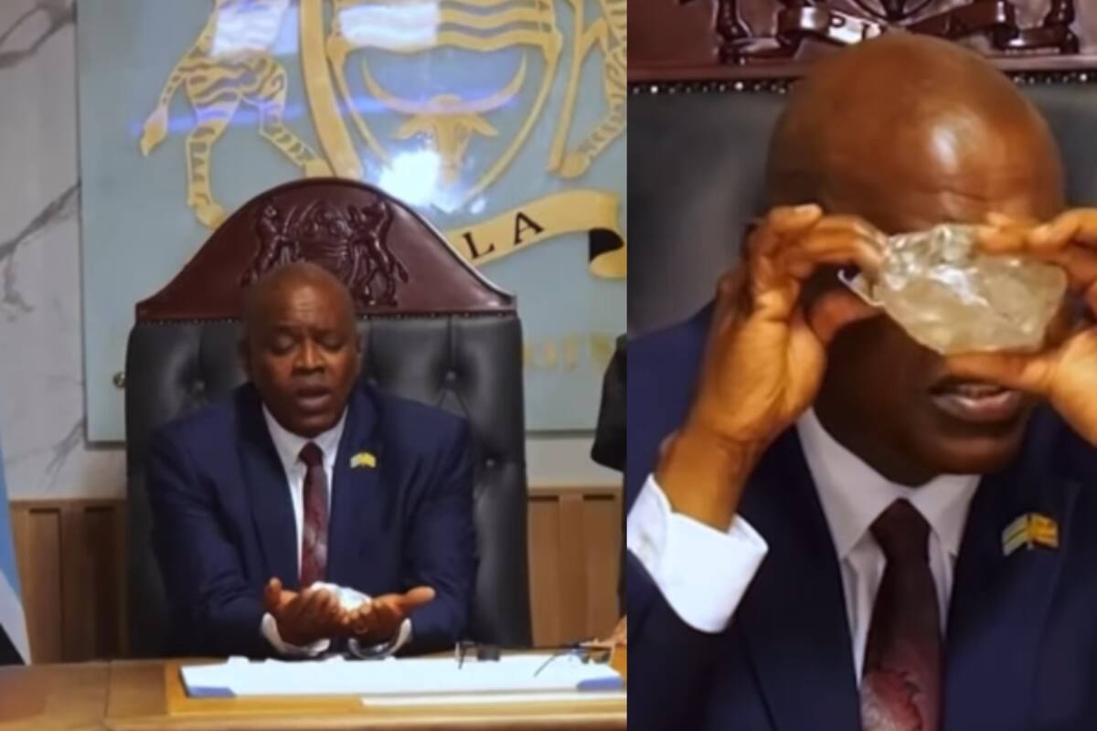 Descubren en Botsuana el segundo diamante más grande del mundo, con 2,492 quilates