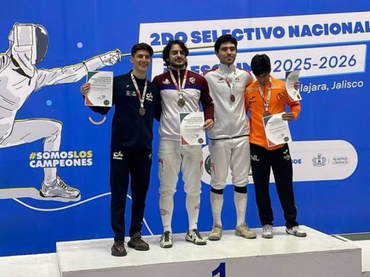 Esgrimistas destacan en el Selectivo