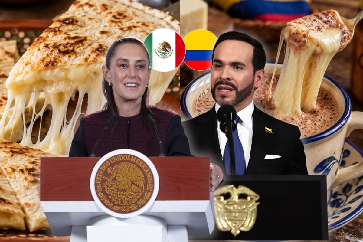 Mientras en México el queso es protagonista de quesadillas, chilaquiles y otros platillos salados, en Colombia se derrite dentro del chocolate caliente y hasta acompaña otras preparaciones dulces como postre