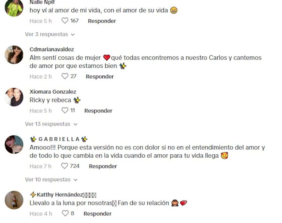Reacciones al beso entre Carlos Rivera y Cynthia Rodríguez / TikTok: @atzin_rguez