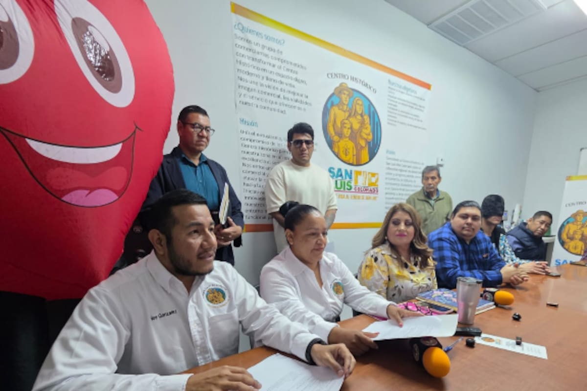 Comerciantes del centro apuestan por reactivar el corazón de San Luis