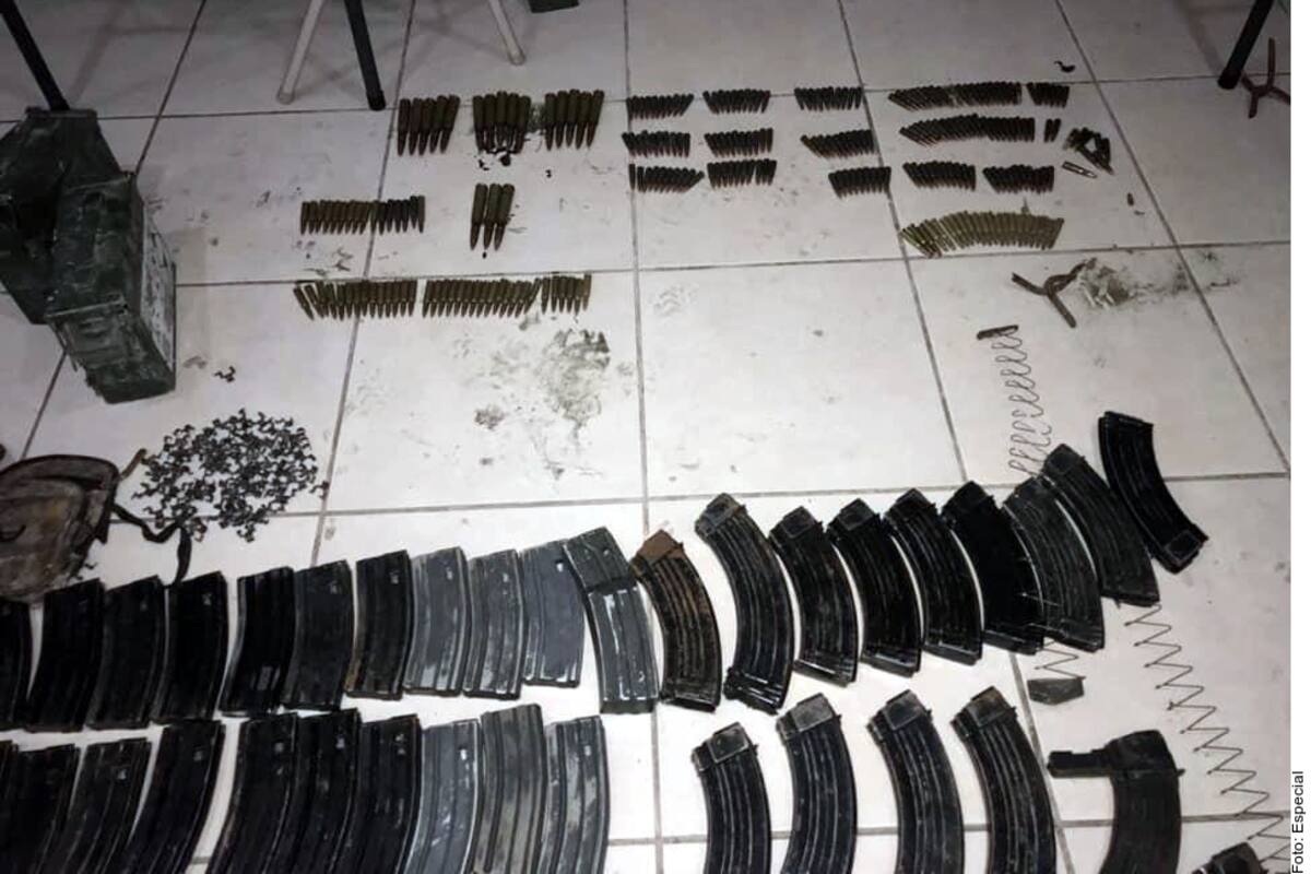 Huyen de la policía y dejan cartuchos abandonados en NL