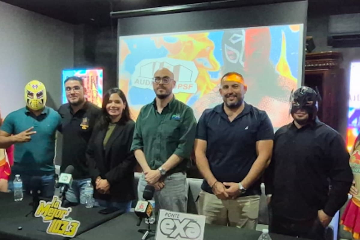 Presentan función de Lucha Libre