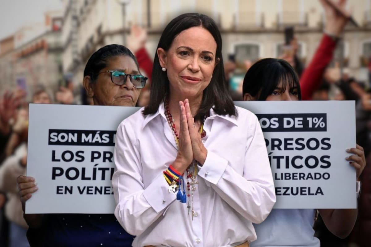 María Corina Machado convoca protestas en más de 120 ciudades del mundo para exigir libertad de presos políticos en Venezuela