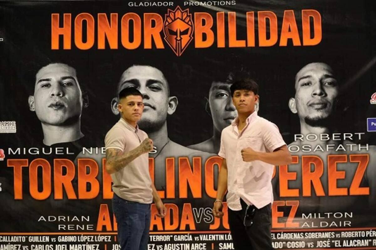 Lista la primera velada de Gladiador Promotions este 13 de abril