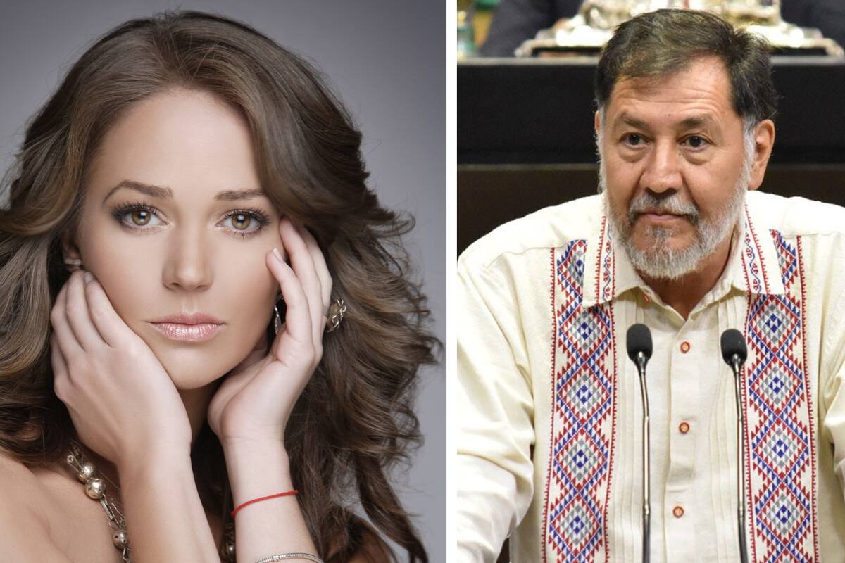 Actriz Laisha Wilkins llama “indigente” a Fernández Noroña y denuncia hostigamiento del TEPJF