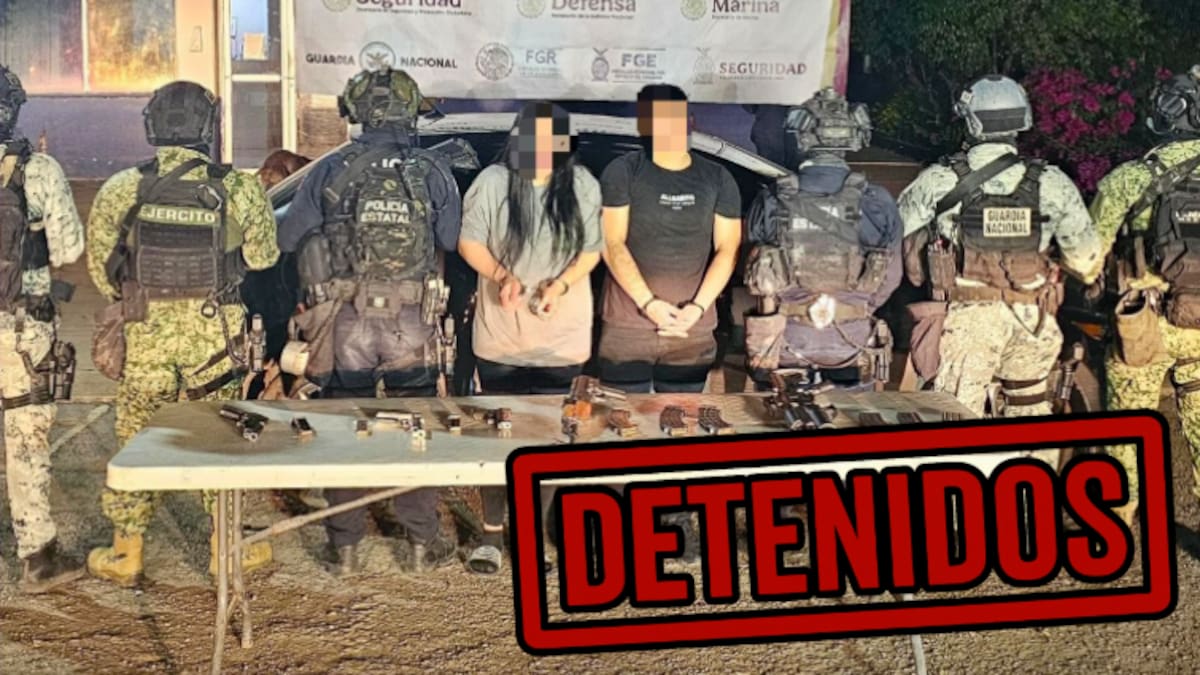 Tres civiles armados capturados en Culiacán tras persecución: aseguraron fusiles, pistolas y vehículo robado