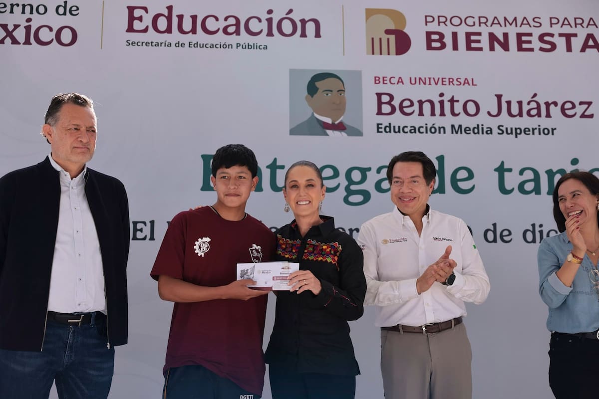 En México, una red amplia de apoyos sociales muestra el tamaño de la población que necesita respaldo para estudiar, complementar ingresos o sostener condiciones básicas de bienestar| Crédito: Presidencia