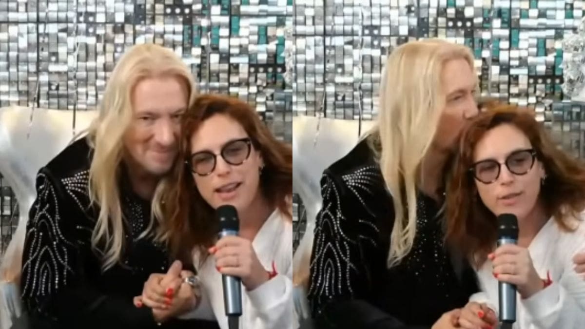 Angélica Vale felicita a Javier Ceriani por su primer aniversario en youtube, luego de que el conductor filtrara el divorcio de la actriz con Otto Padrón