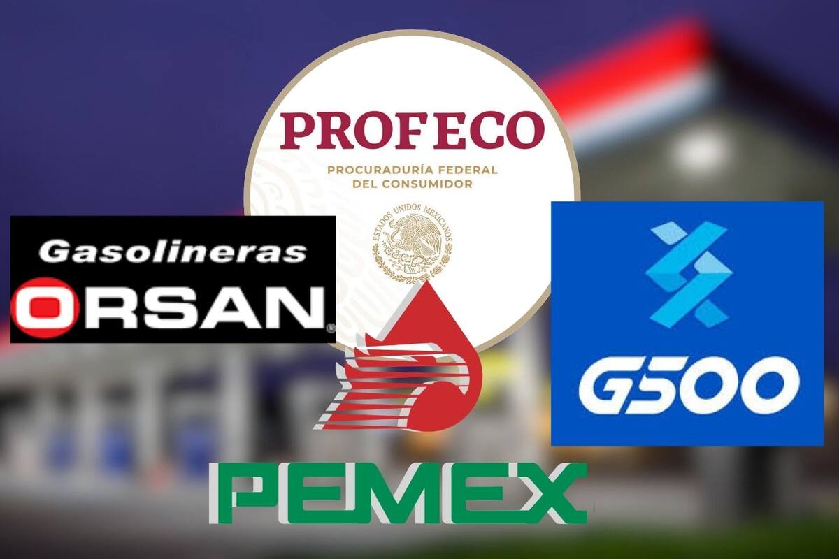 Profeco analiza gasolineras y concluye que Pemex, G500 y Osan son las que mantienen mejor relación calidad precio, litros completos y accesibilidad