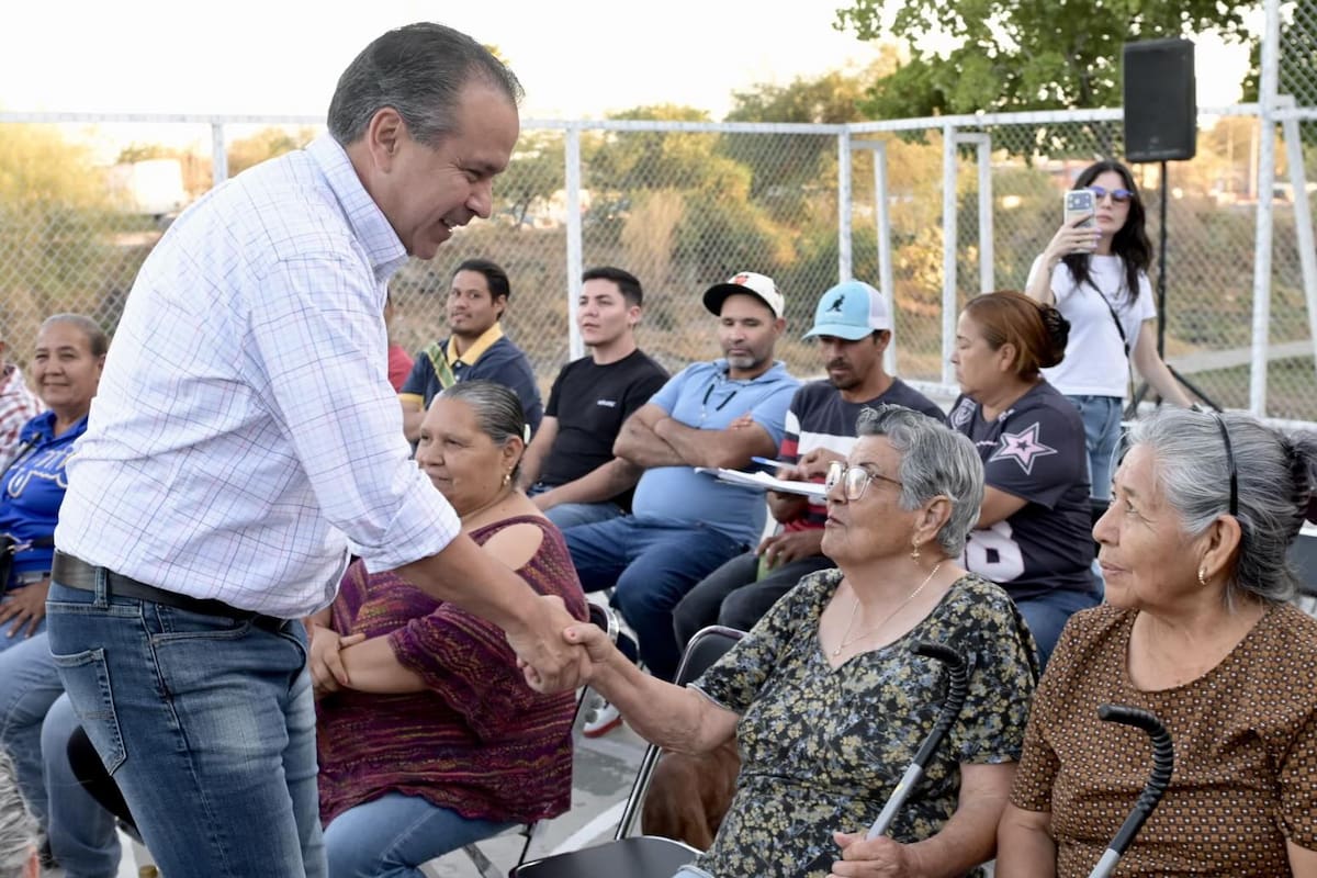 Avanza rehabilitación del Parque El Chaparral en Hermosillo; sumarán luminarias para reforzar seguridad