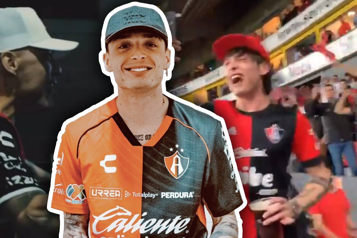 Peso Pluma le llama “hijos” a las Chivas tras celebrar triunfo de Atlas