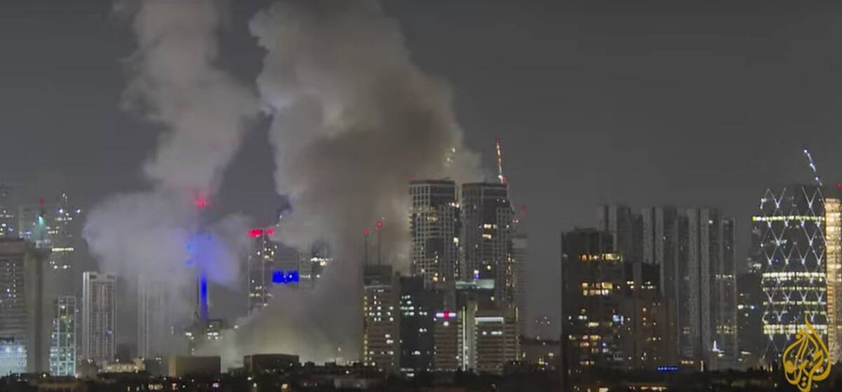 Este fin de semana, Irán lanzó dos oleadas de misiles contra Israel, dejando cinco heridos en el centro del país.