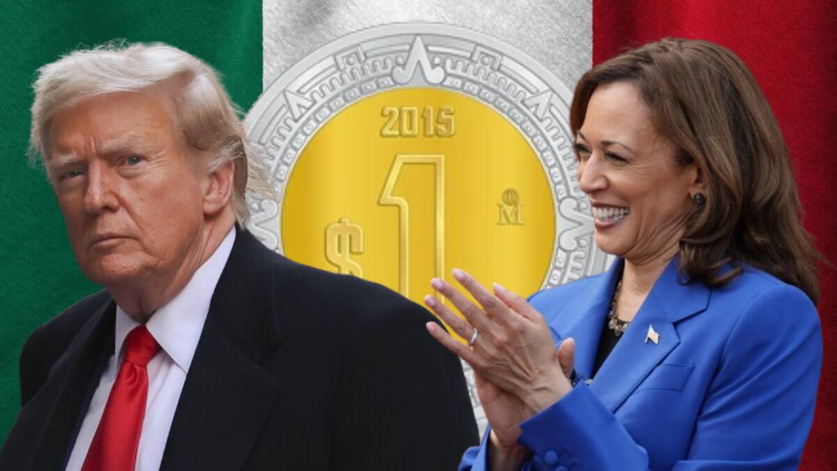 Conoce cuáles son los escenarios del peso mexicano ante las elecciones presidenciales en Estados Unidos, entre Donald Trump y Kamala Harris.