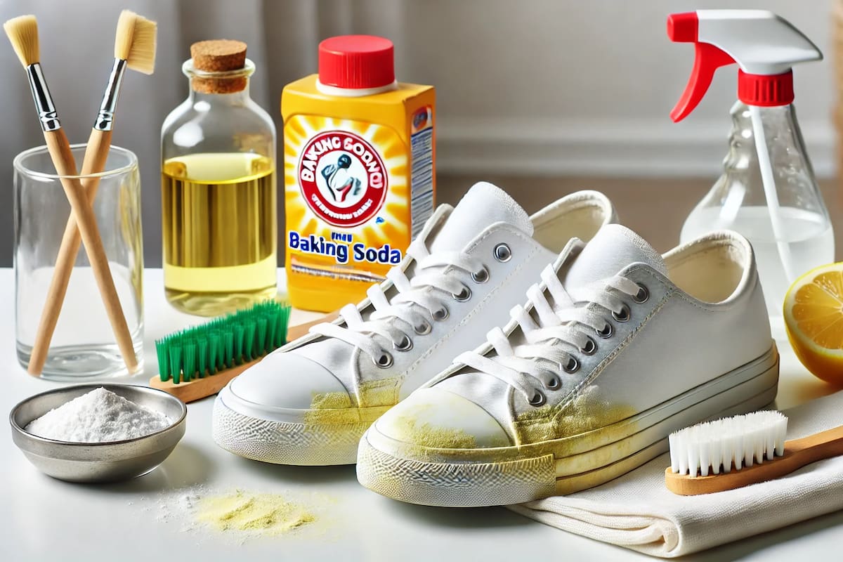 Manchas amarillas en los tenis blancos: ¿por qué aparecen y cómo eliminarlas?