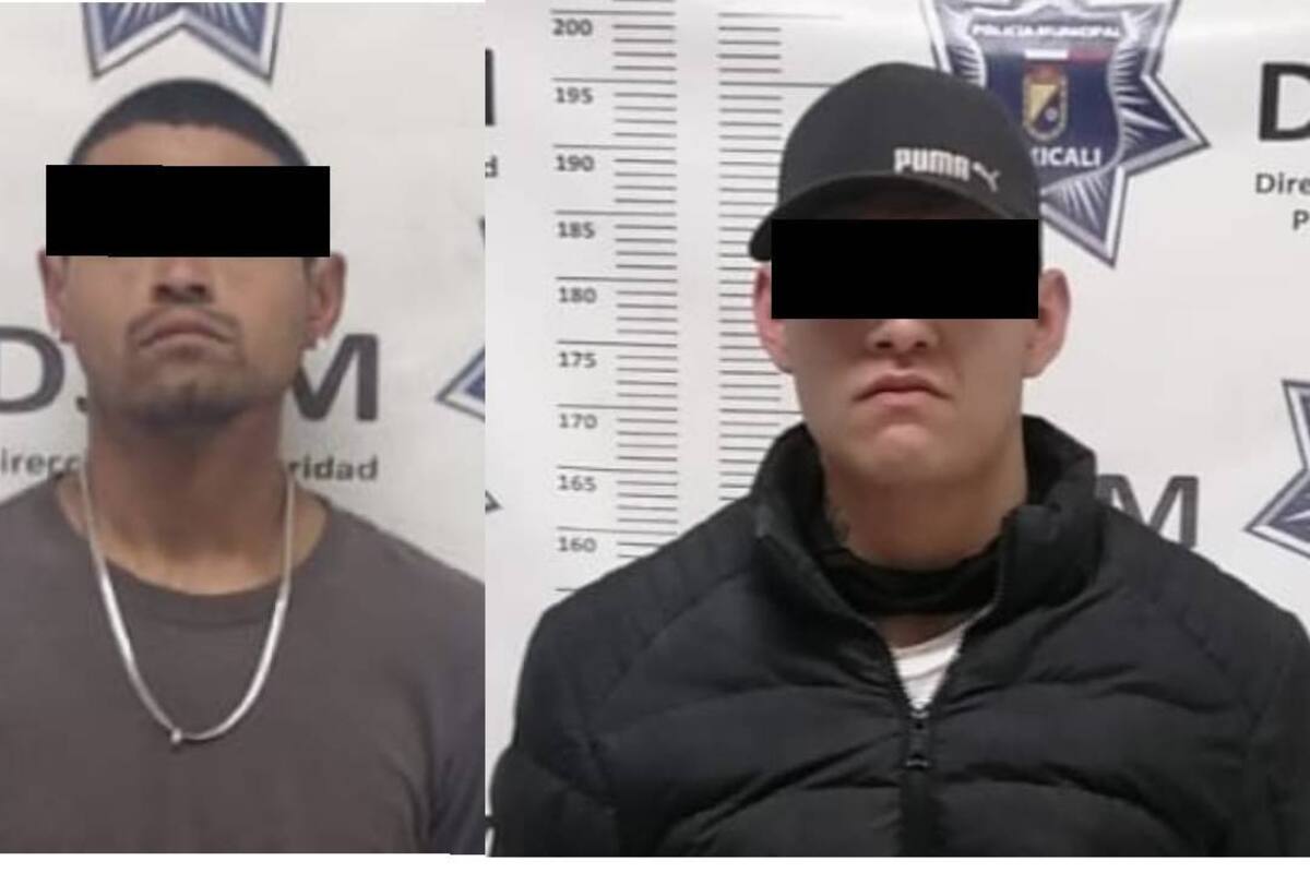 Tras robo con violencia detienen a dos y recuperan botín