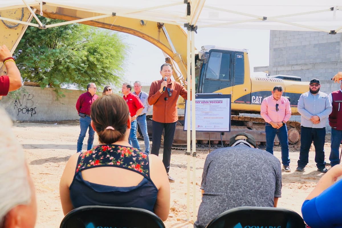 Construirán pozo de agua para reforzar el abasto en dos colonias de SLRC
