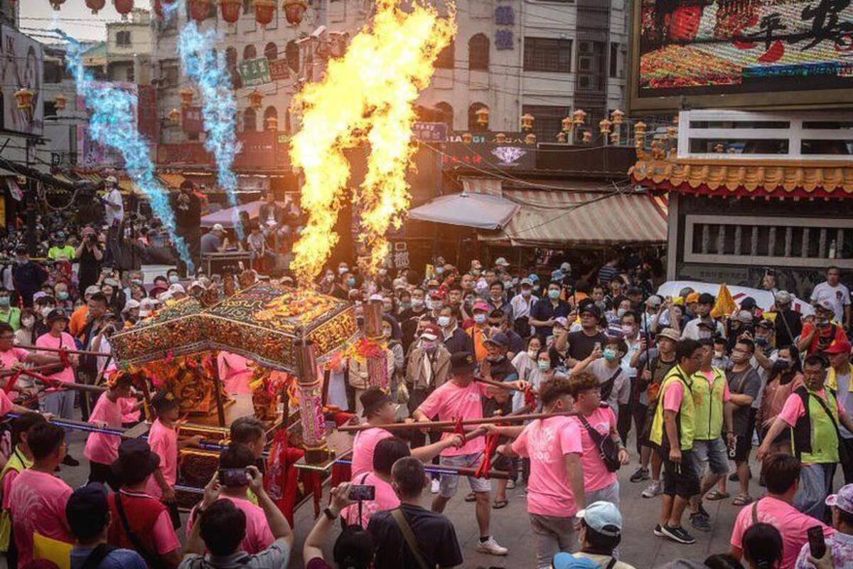 Los millones de devotos de una diosa del mar atrapados en el conflicto entre China y Taiwán