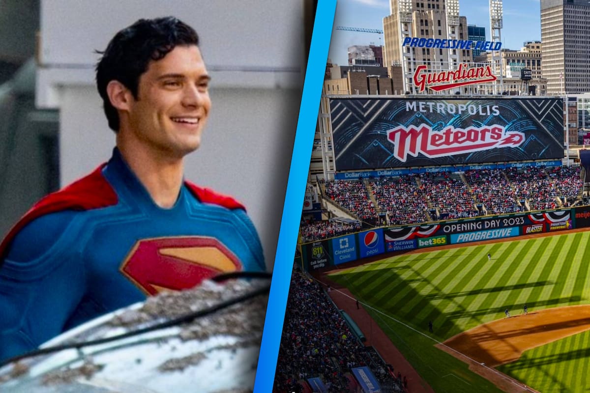Superman tendrá su propio equipo de beisbol: jugarán en el estadio de los Guardianes de Cleveland
