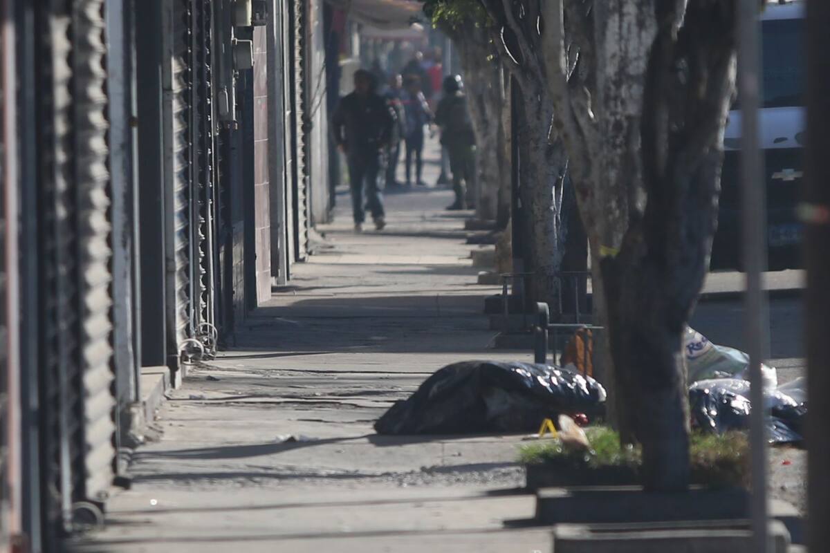 El hallazgo se registró alrededor de las 8:00 horas de este lunes.