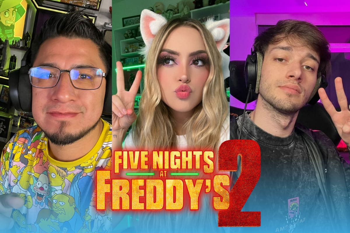 Ari Gameplays, Fedelobo y BarcaGamer prestarán sus voces para el doblaje de Five Nights at Freddy’s 2