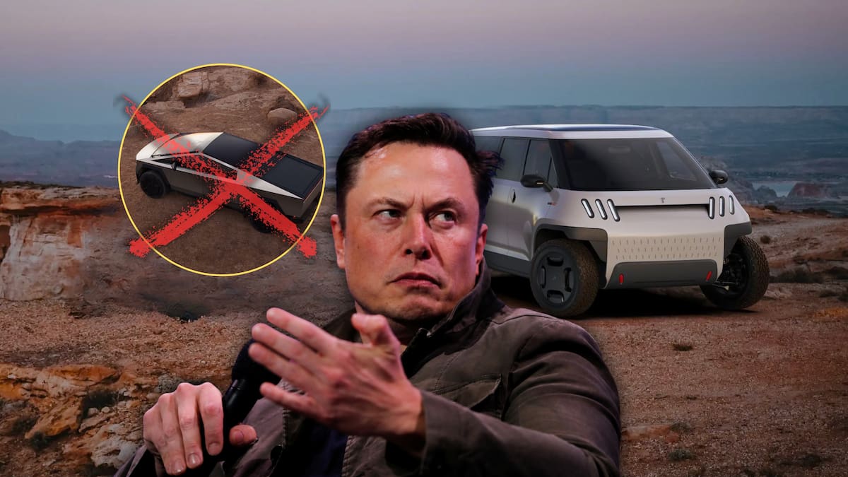 Elon Musk ya tiene nueva competencia para la Cybertruck: El TELO MT1 es mucho más pequeño, pero le planta cara al auto de Tesla en remolque, autonomía y capacidad, con un precio desde los 707 mil pesos