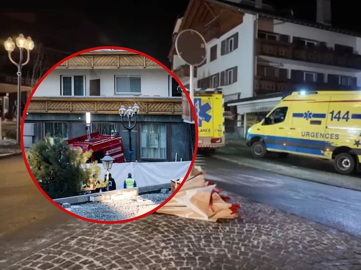 Tragedia ‘sacude’ celebración de Año Nuevo en Suiza: Incendio en bar ‘Crans-Montana’ deja decenas de muertos y más de 100 heridos