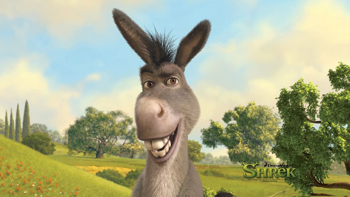 Burro de Shrek.