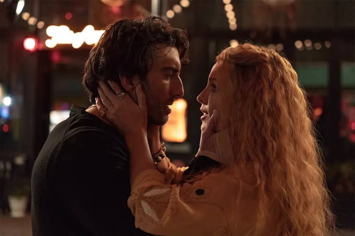 Justin Baldoni y Blake Lively en 'It Ends with Us'