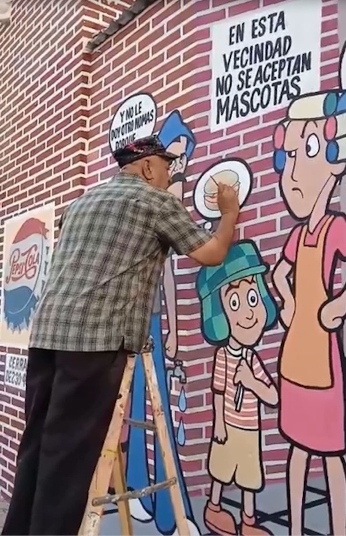'Ticho' retoca la famosa torta de jamón del Chavo del 8. (Foto: Grupo Healy)