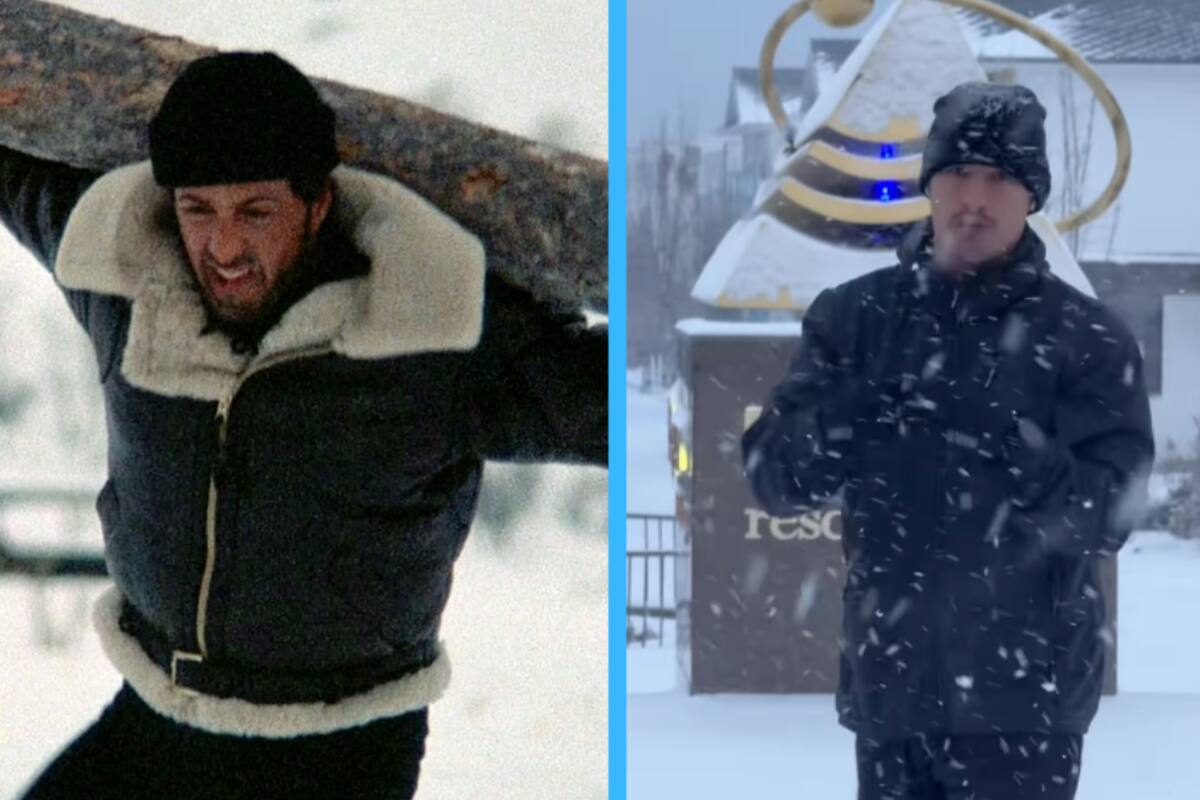 ¡A lo Rocky! Dimitry Bivol presume entrenamiento bajo la nieve