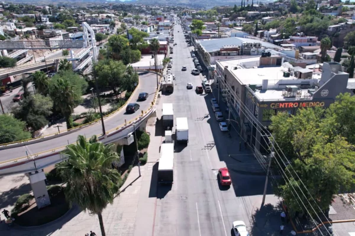 Cierran tramo de avenida Álvaro Obregón en Nogales por filmación de “Coyote”