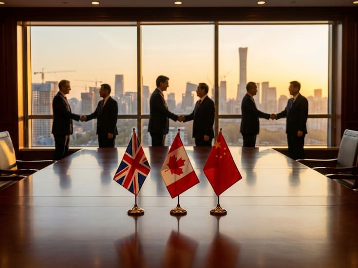 El giro histórico de los aliados de EE. UU.: Reino Unido y Canadá desafían a Donald Trump y firman alianzas estratégicas con China para evitar el colapso por la guerra de aranceles