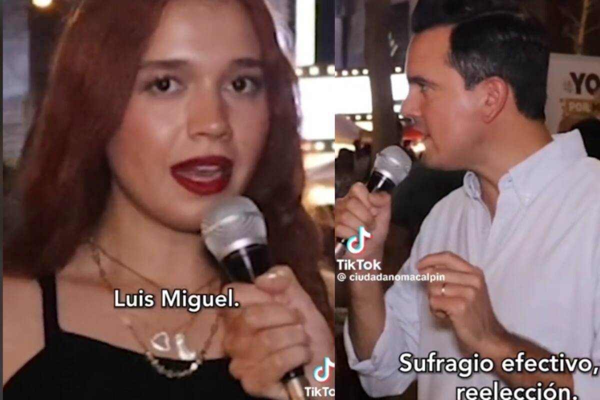 Joven cree que la famosa frase “Sufragio efectivo, no reelección” la dijo el famoso cantante Luis Miguel