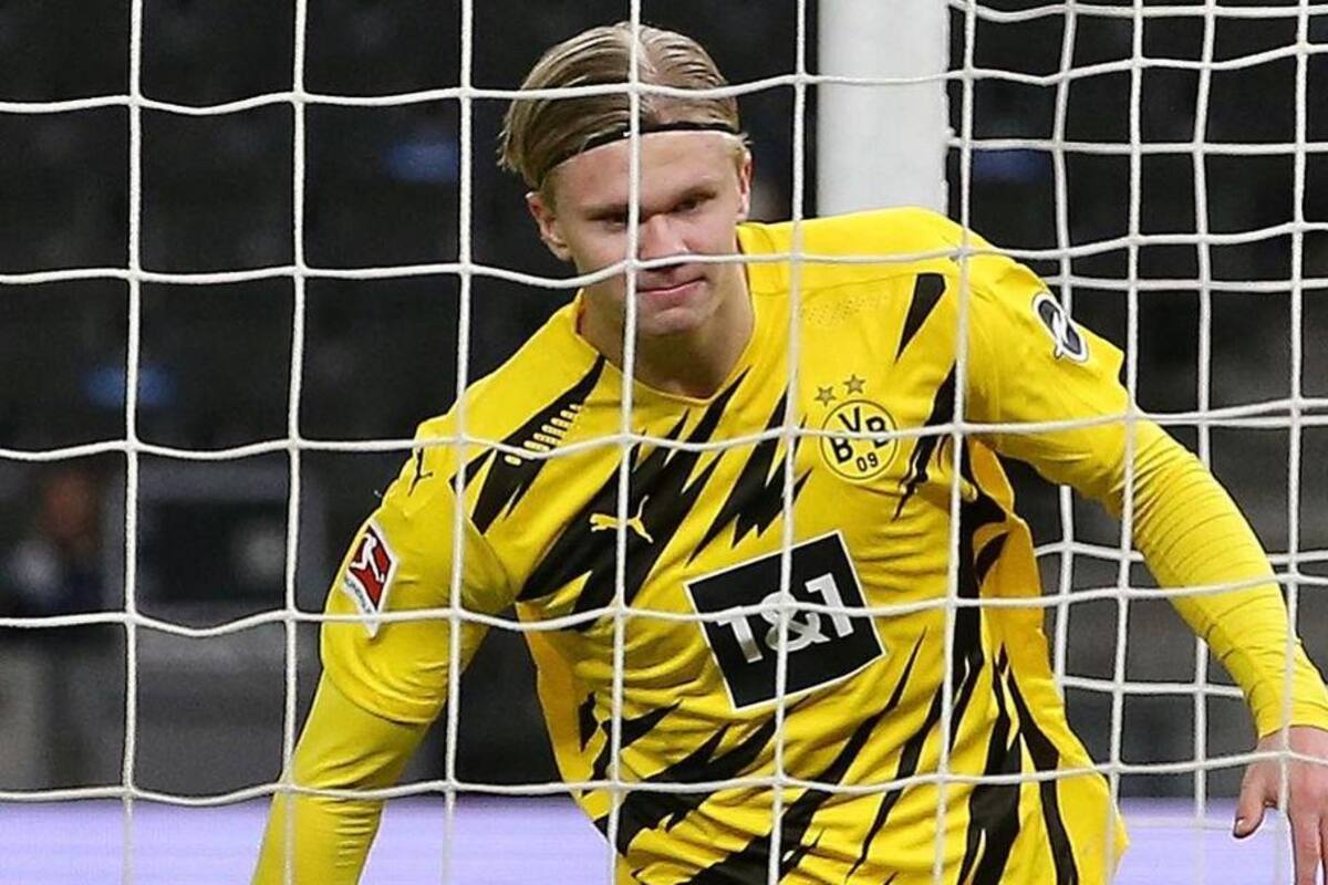 ¡El amo de la Bundesliga! Haaland marca cuatro goles ante el Hertha de Berlín