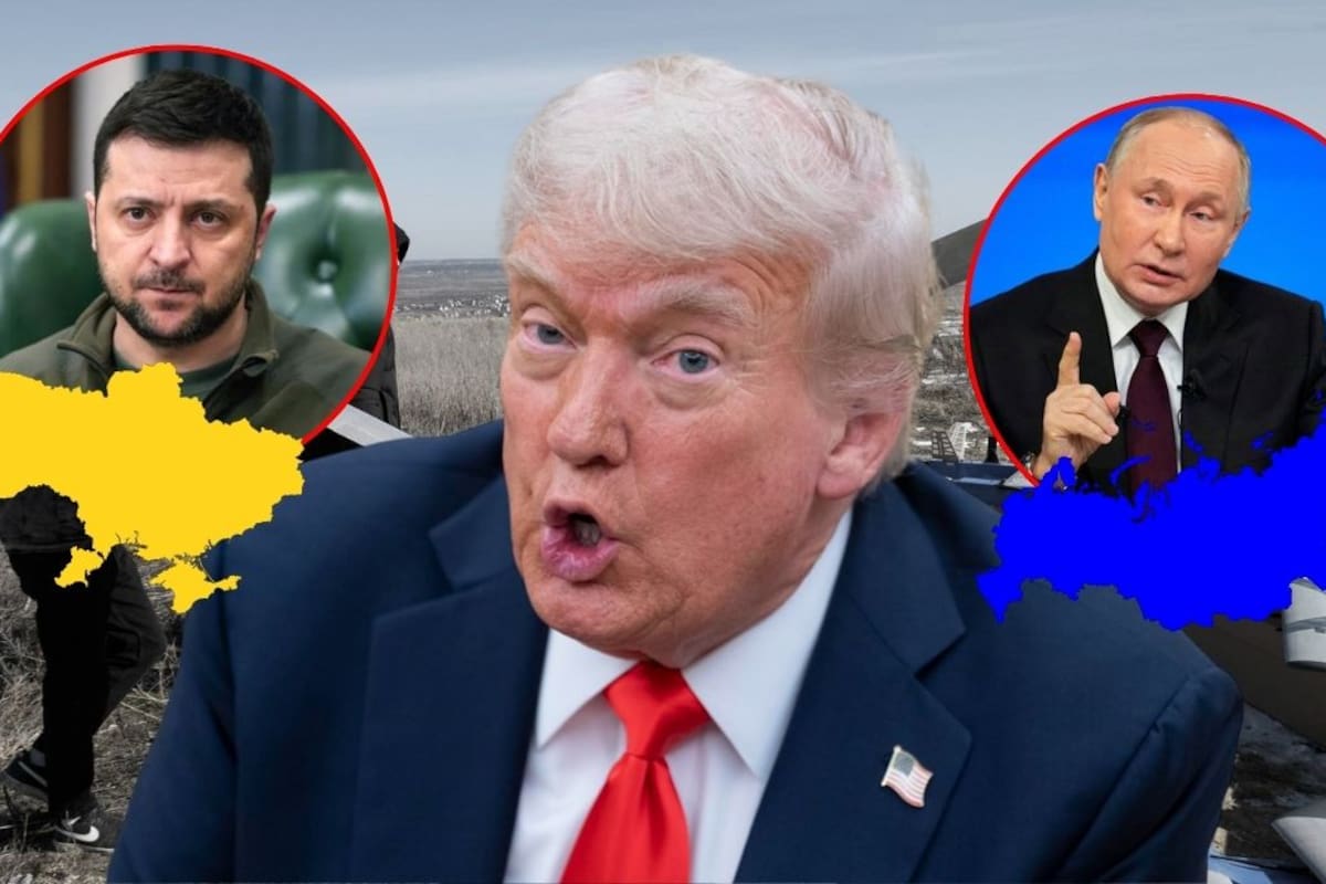 Trump sugiere dejar que Ucrania y Rusia “peleen un rato antes de separarlos” y buscar la paz; los compara con niños pequeños