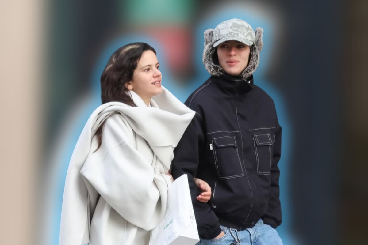 ¿Rosalía con novia? Captan a la cantante de la mano con modelo francesa en París (IMÁGENES)