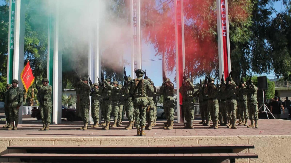 La 4/a. Zona Militar conmemoró el 178 Aniversario de la Gesta Heroica de los Niños Héroes del Castillo de Chapultepec