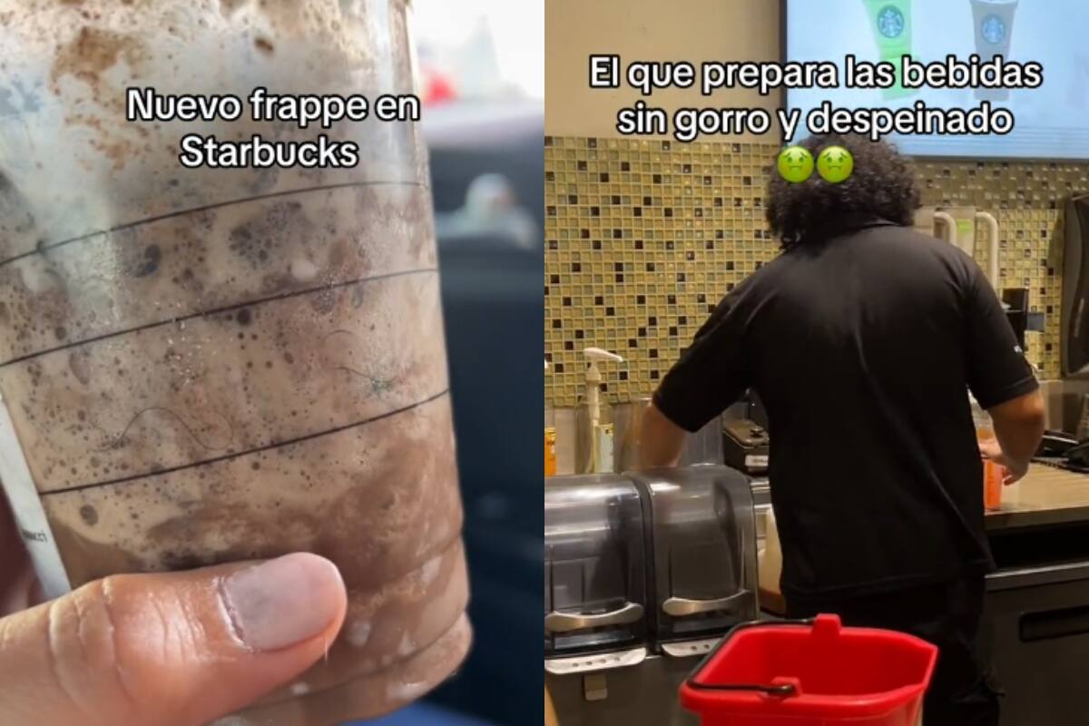 VIRAL: ¡joven descubre PELOS en el café que compró en Starbucks!