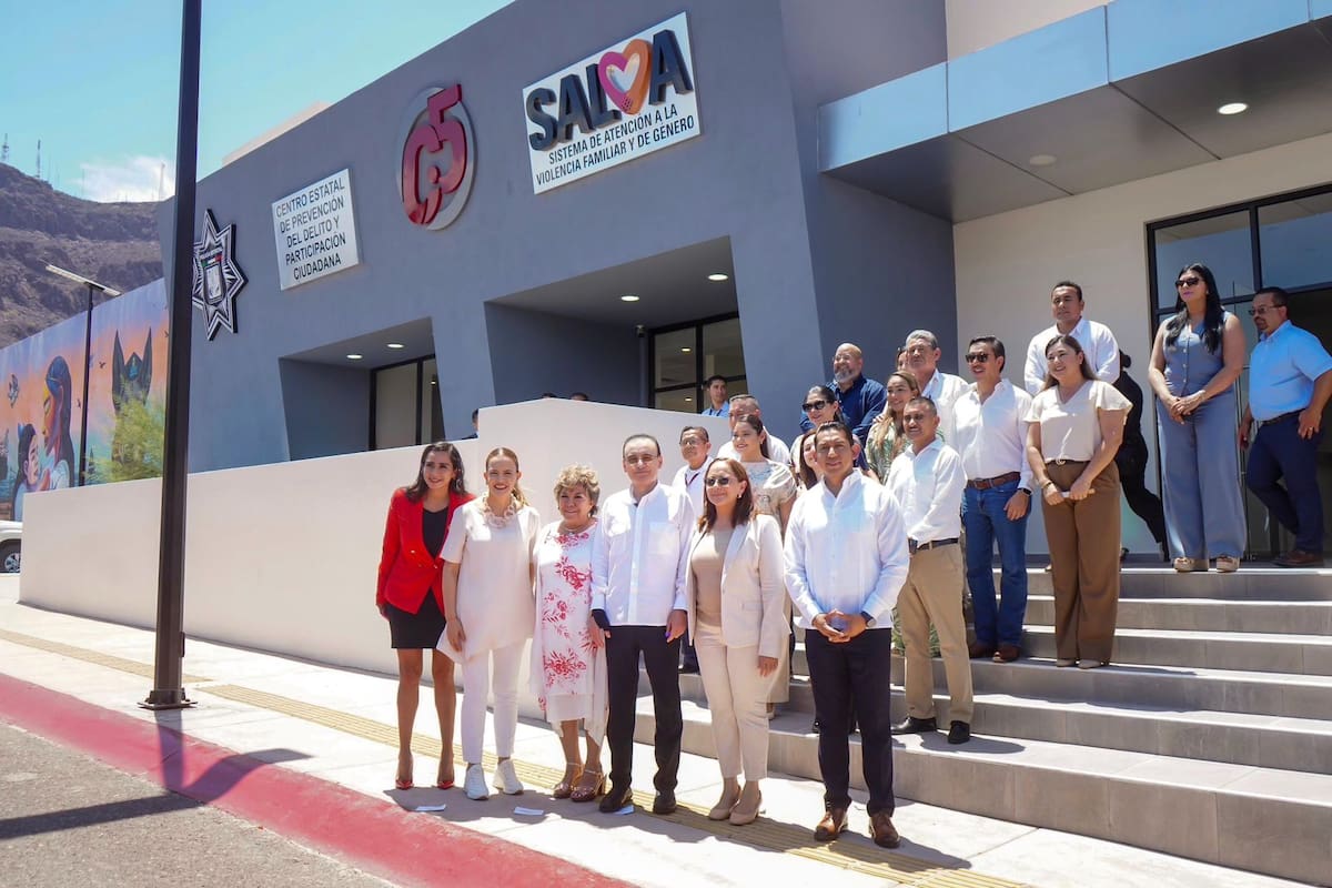 Durazo y Bárcena inauguran complejo de seguridad en Guaymas