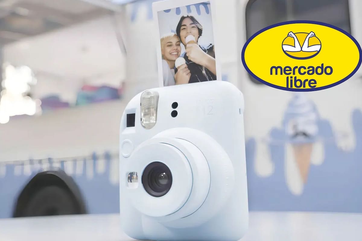 Mercado Libre rebaja 40% la cámara Instax Mini 12 a solo 1,899 pesos con envío gratis, la oferta perfecta para capturar y guardar tus mejores recuerdos físicos sin gastar de más