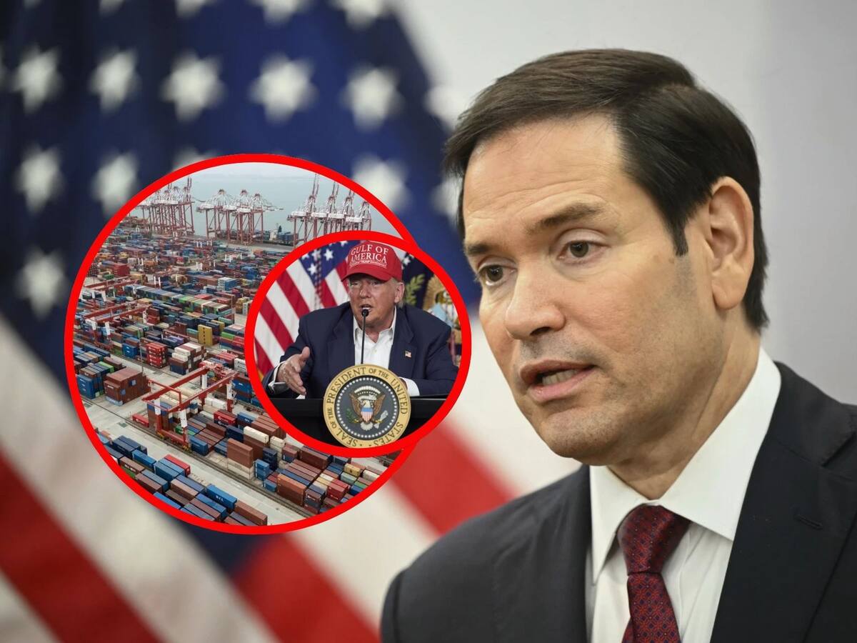 Marco Rubio defiende política arancelaria de Trump. | Crédito: AP