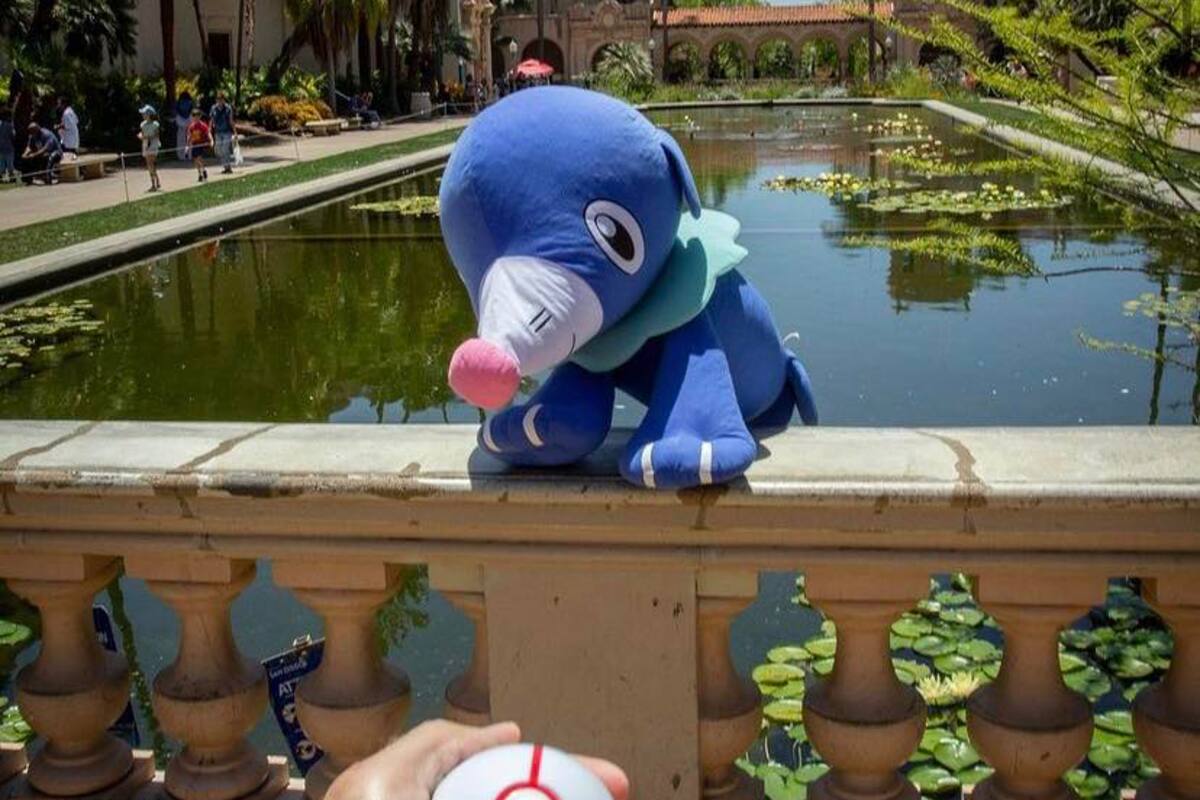 Podrás capturar pokémones en Balboa Park este fin
